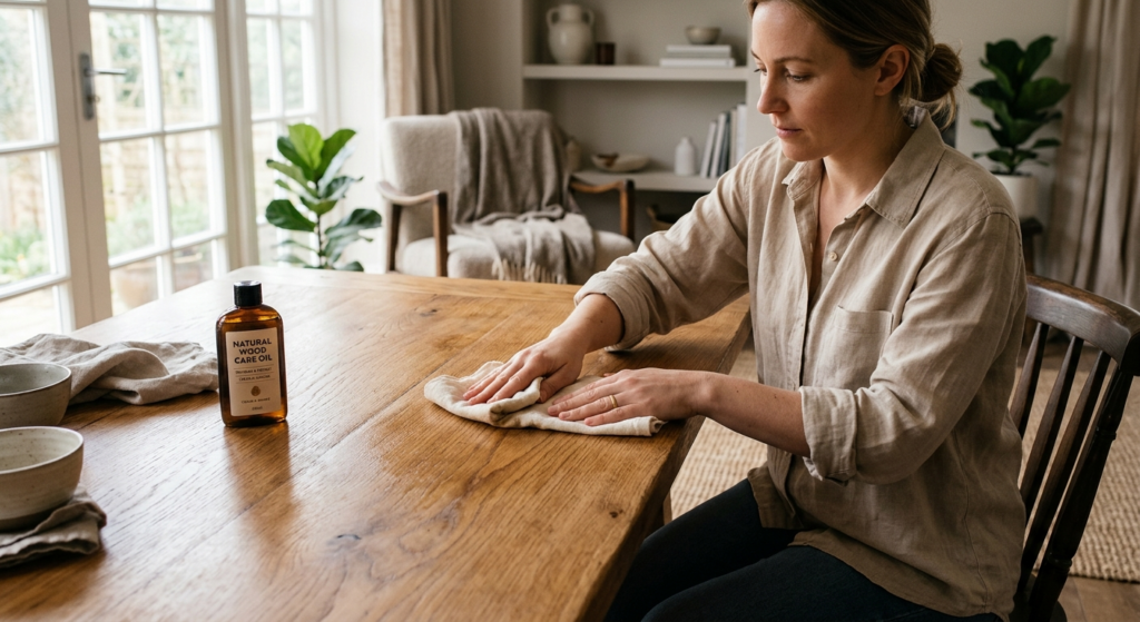 Rengøring af træ- og naturmaterialer: Best practice